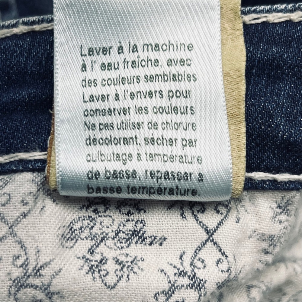 Big Star Remy Boot Women's Jeans 27L Thick Stitch Flap Pocket Western Bootcut - Picture 6 of 13